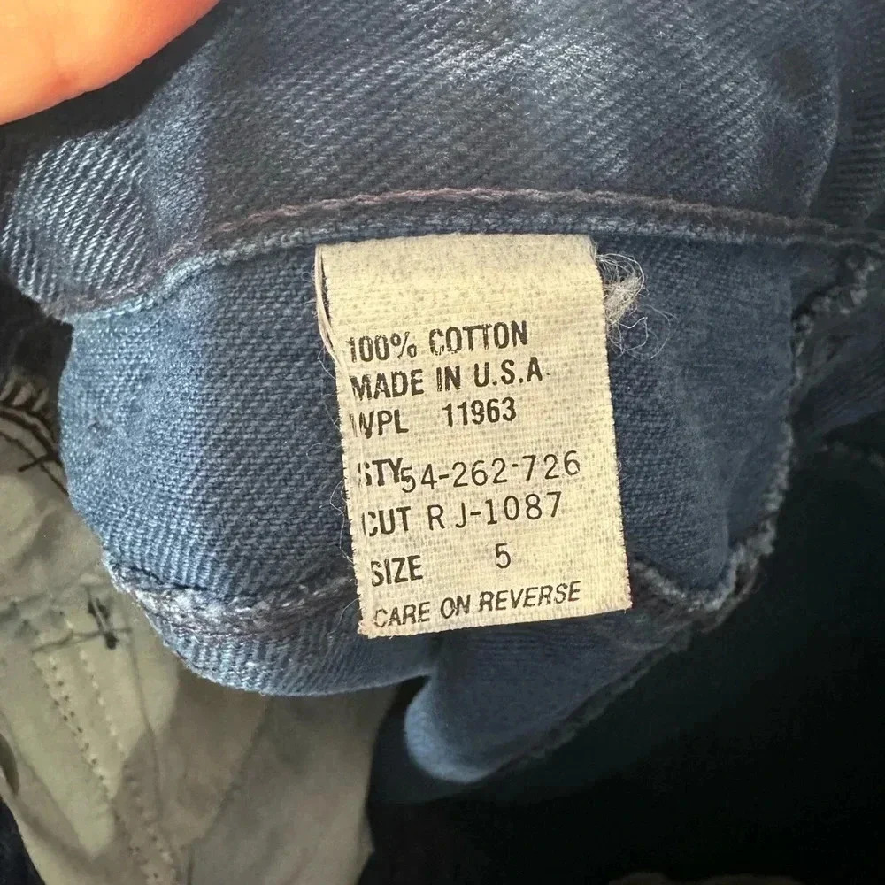 Vintage Dark Blue Roper High Waisted Jeans. - Picture 9 of 12